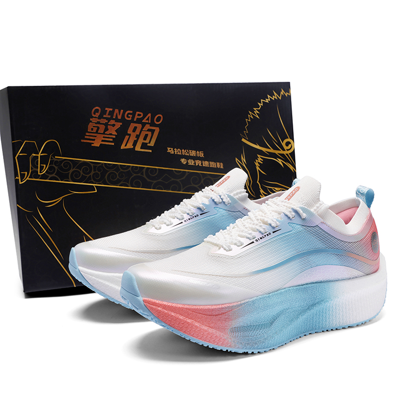 Qing Pao Кроссовки мужские низкие белые/синие/оранжевые
Qing Pao Кроссовки мужские низкие белые/синие/оранжевые