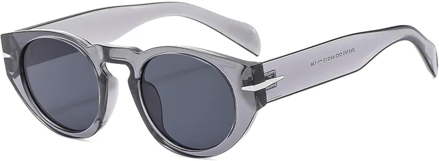 Солнцезащитные очки с защитой от УФ-излучения UV400 | Круглые, в стиле стимпанк, овальные | для женщин и мужчин, для занятий спортом на открытом воздухе и вождения DSVIGF, Grey
Солнцезащитные очки с защитой от УФ-излучения UV400 | Круглые, в стиле стимпанк, овальные | для женщин и мужчин, для занятий спортом на открытом воздухе и вождения DSVIGF, Grey