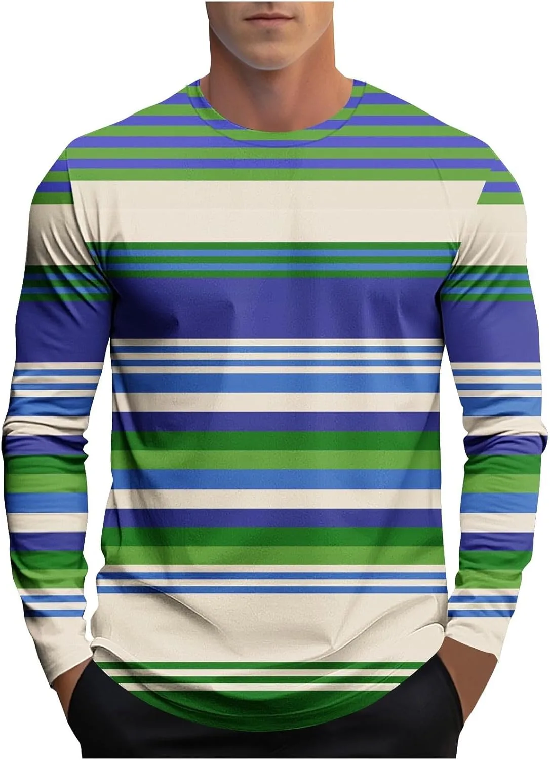 Мужская футболка Casual Striped Athletic с длинным рукавом Cambkatl
Мужская футболка Casual Striped Athletic с длинным рукавом Cambkatl