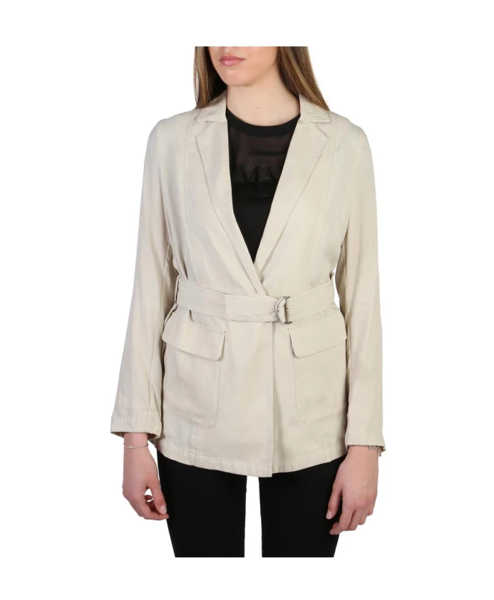 Стильный блейзер с поясом Armani Jeans, бежевый
Стильный блейзер с поясом Armani Jeans, бежевый