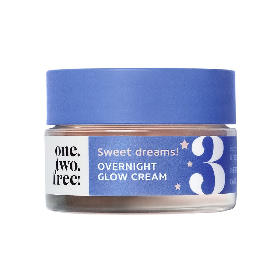Ночной крем overnight glow cream Onetwofree, объем 15 мл
Ночной крем overnight glow cream Onetwofree, объем 15 мл