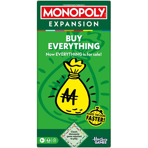 Настольная игра Monopoly Buy Everything
Настольная игра Monopoly Buy Everything