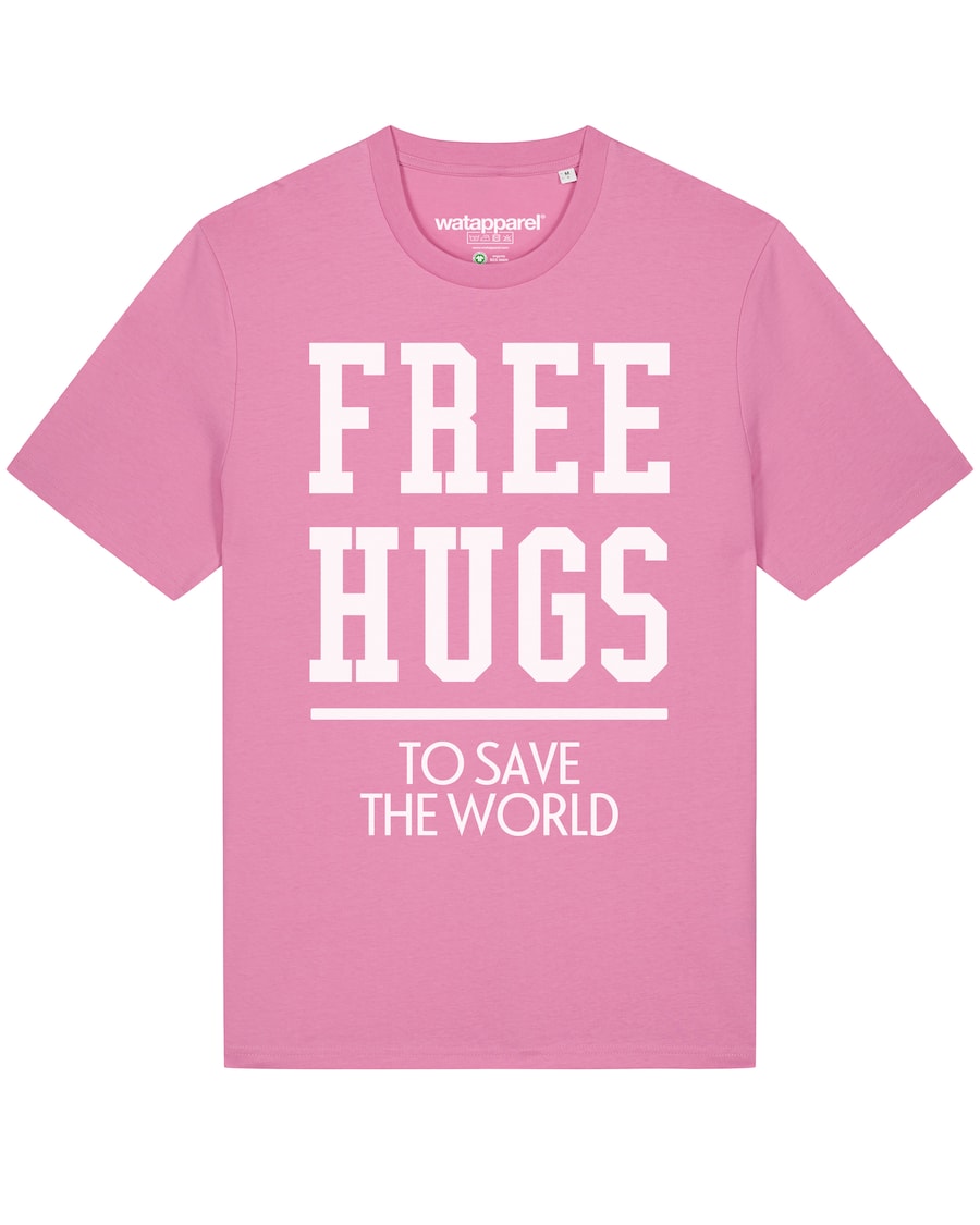 Рубашка Watapparel Free hugs to save the world, Rose
Рубашка Watapparel Free hugs to save the world, Rose