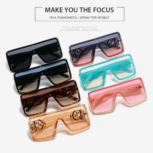 Модные солнцезащитные очки-моноблок 2027 года для женщин, квадратные солнцезащитные очки для мужчин, винтажные градиентные очки UV400 MTZJH, Black Blue Yellow
Модные солнцезащитные очки-моноблок 2027 года для женщин, квадратные солнцезащитные очки для мужчин, винтажные градиентные очки UV400 MTZJH, Black Blue Yellow