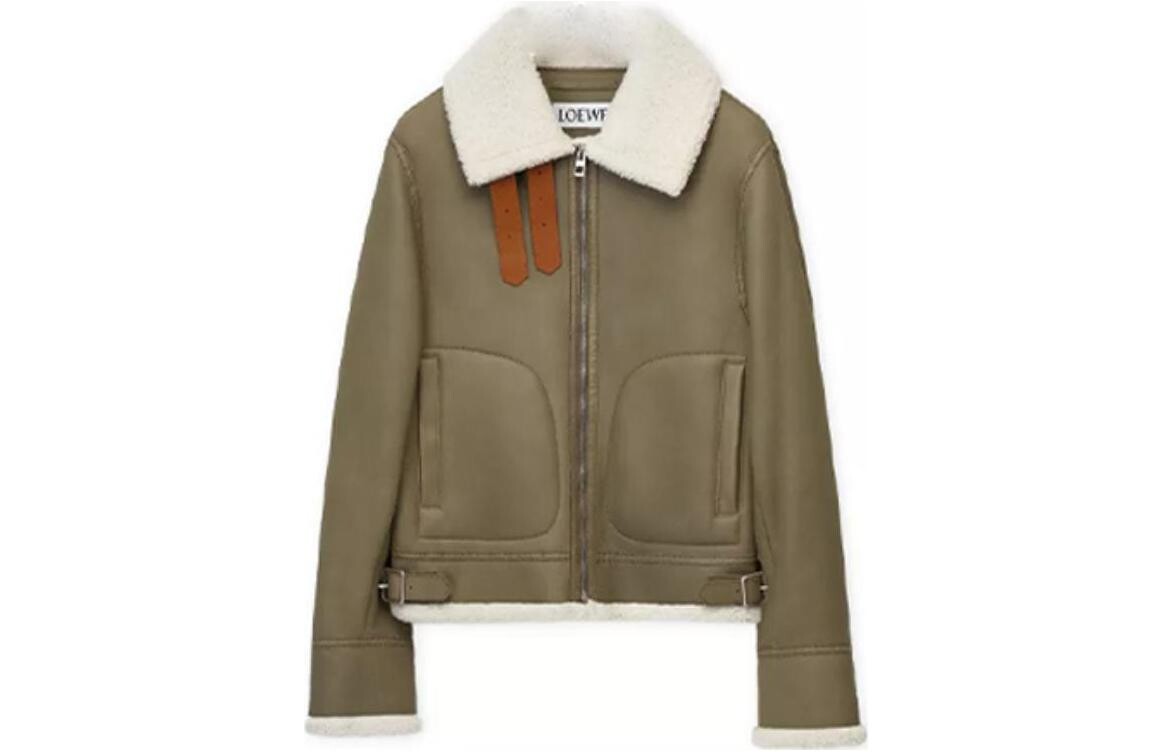 Куртка-авиатор из овчины Loewe, серый
Куртка-авиатор из овчины Loewe, серый