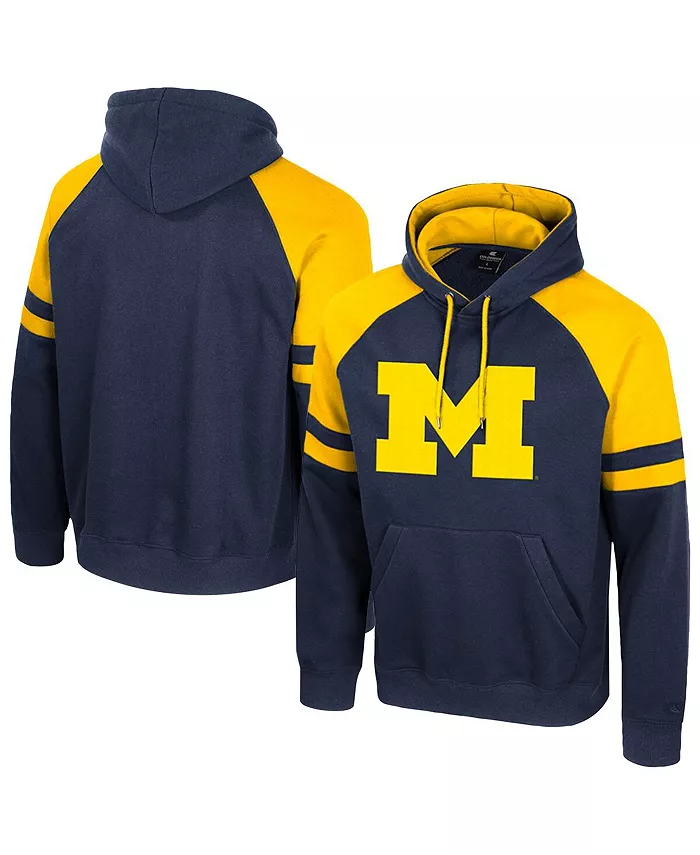 Мужская толстовка с капюшоном Todd Raglan Pullover Hoodie цвета "морской волны" Michigan Wolverines Colosseum
Мужская толстовка с капюшоном Todd Raglan Pullover Hoodie цвета "морской волны" Michigan Wolverines Colosseum