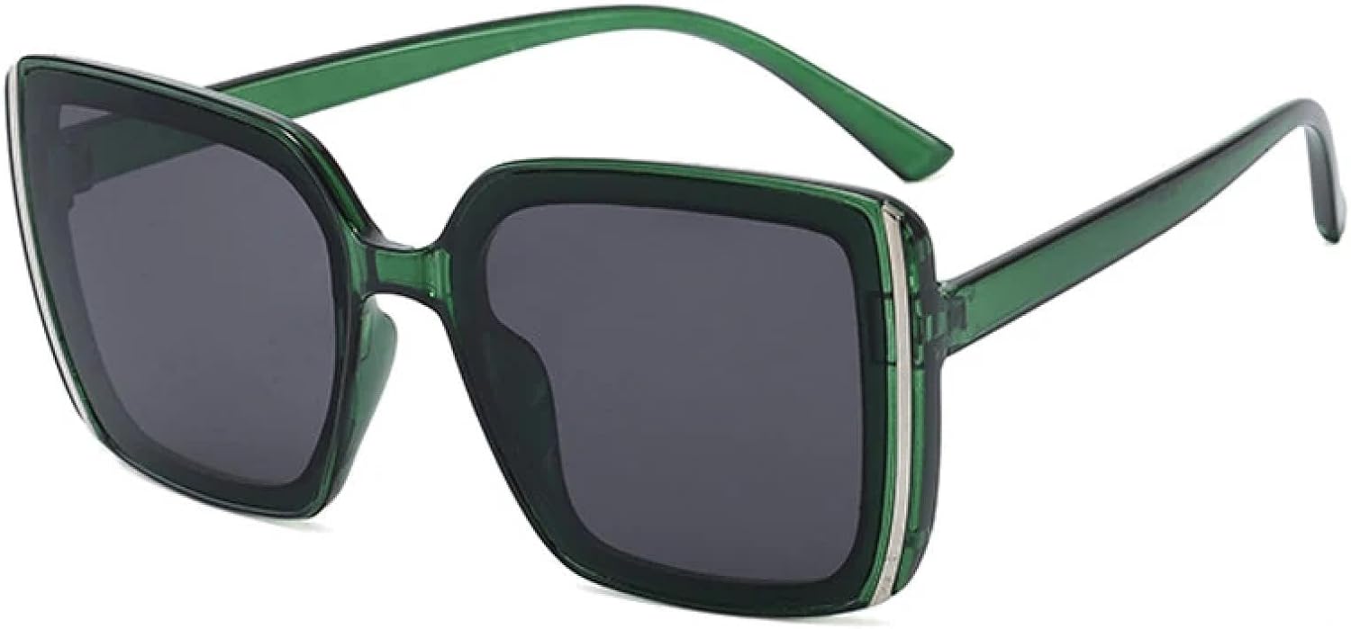 Классические роскошные солнцезащитные очки большого размера для женщин и мужчин, модные очки в крупной оправе, солнцезащитные очки для вождения с защитой от УФ-излучения UV400 TKKTLLT, Green Gray
Классические роскошные солнцезащитные очки большого размера для женщин и мужчин, модные очки в крупной оправе, солнцезащитные очки для вождения с защитой от УФ-излучения UV400 TKKTLLT, Green Gray