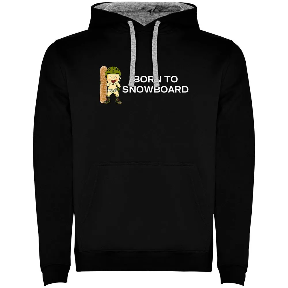 Худи Kruskis Born To Snowboard Two-Colour, черный
Худи Kruskis Born To Snowboard Two-Colour, черный