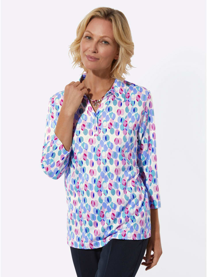 Рубашка-поло с принтом экрю и орхидеи WITT WEIDEN
Рубашка-поло с принтом экрю и орхидеи WITT WEIDEN