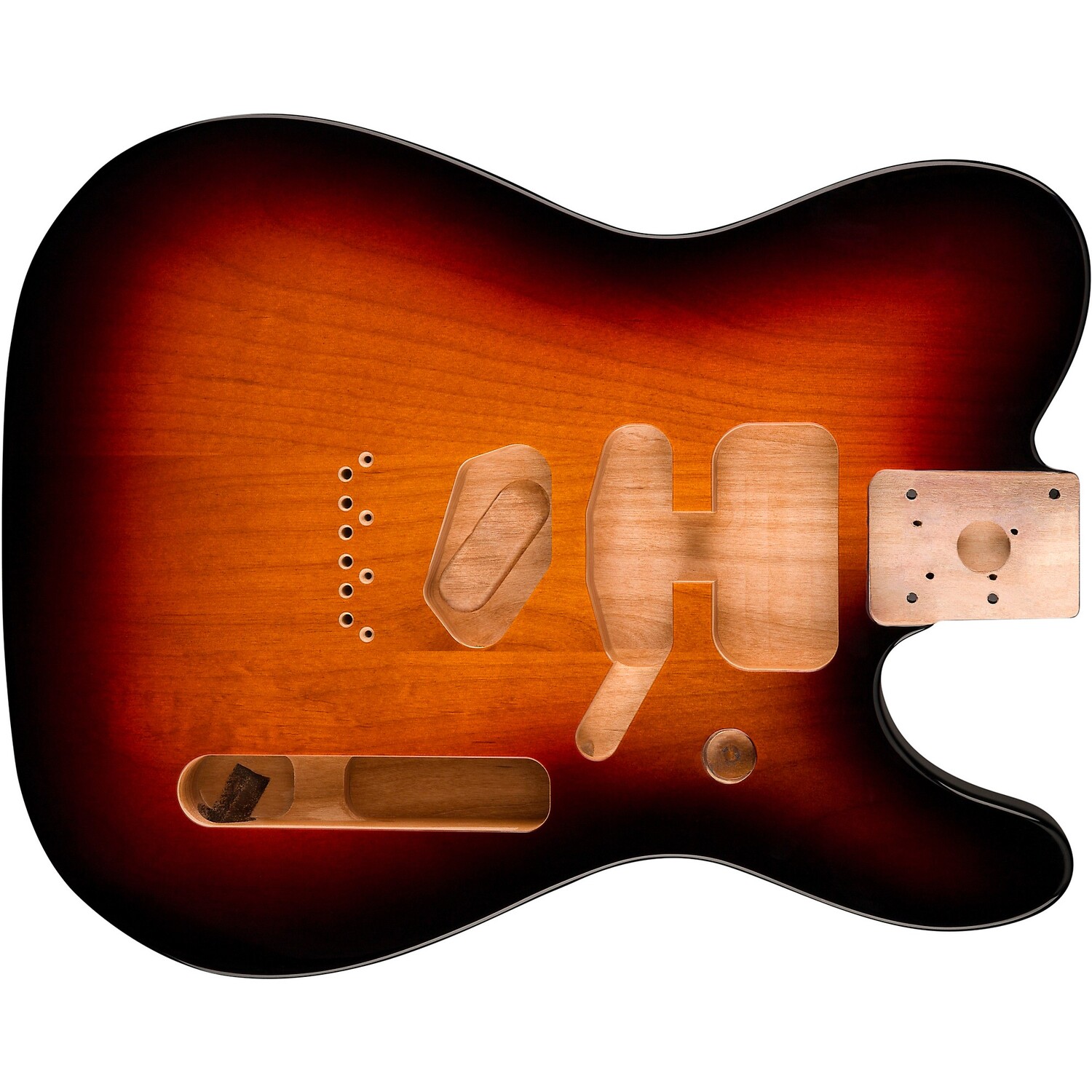 Корпус Fender Deluxe Telecaster из ольхи, 3 цвета, солнечный свет
Корпус Fender Deluxe Telecaster из ольхи, 3 цвета, солнечный свет