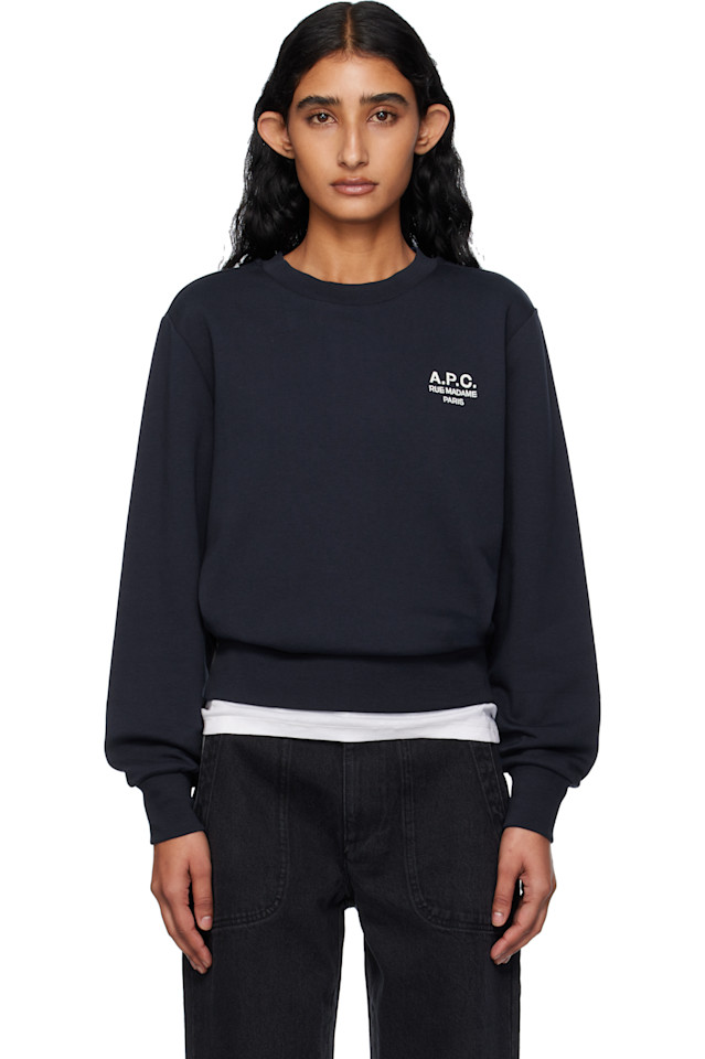 Объемный свитшот 'rue madame' A.P.C., мультиколор 
Объемный свитшот 'rue madame' A.P.C., мультиколор