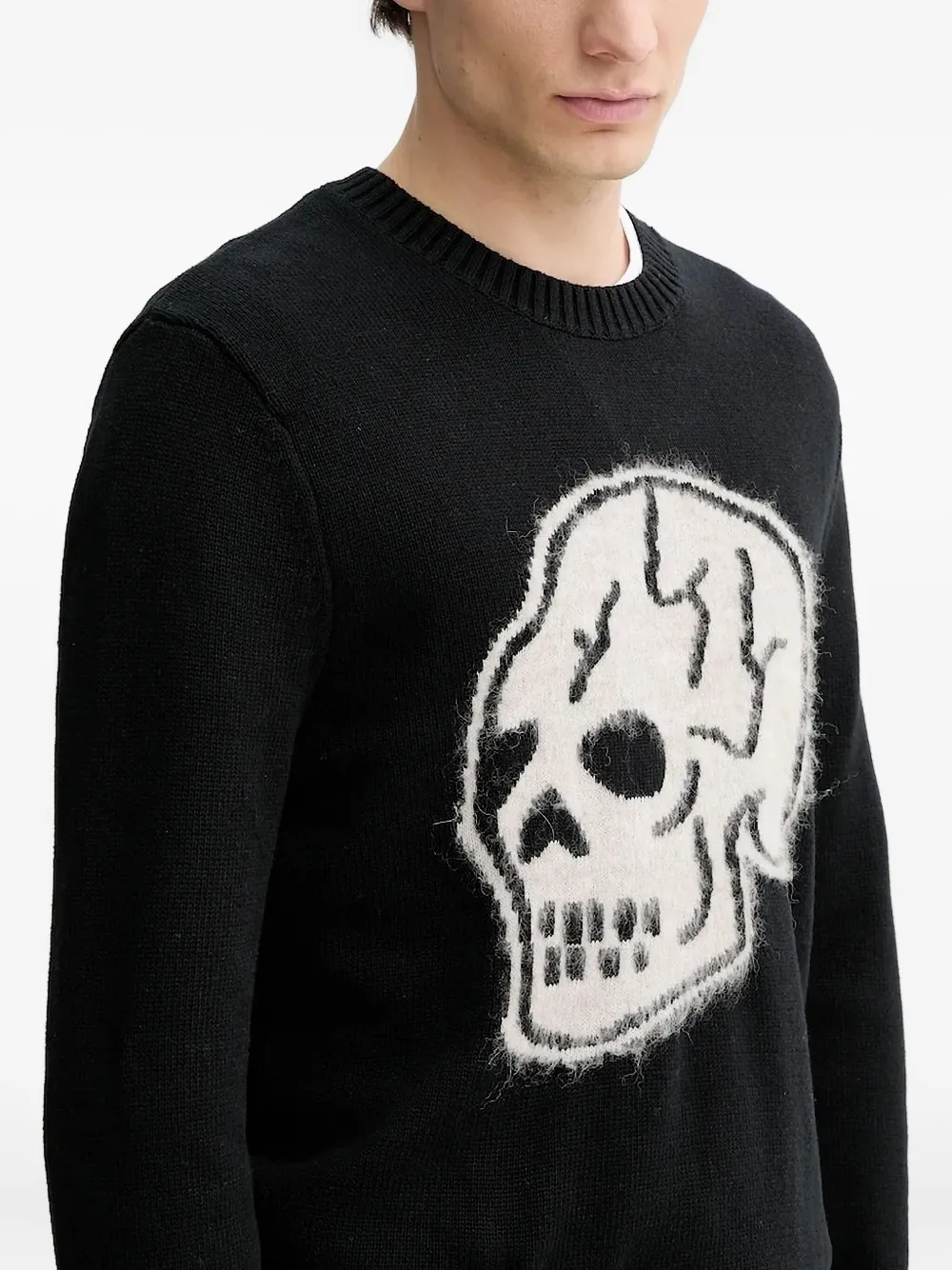 Свитер с черепом The Kooples, черный
Свитер с черепом The Kooples, черный