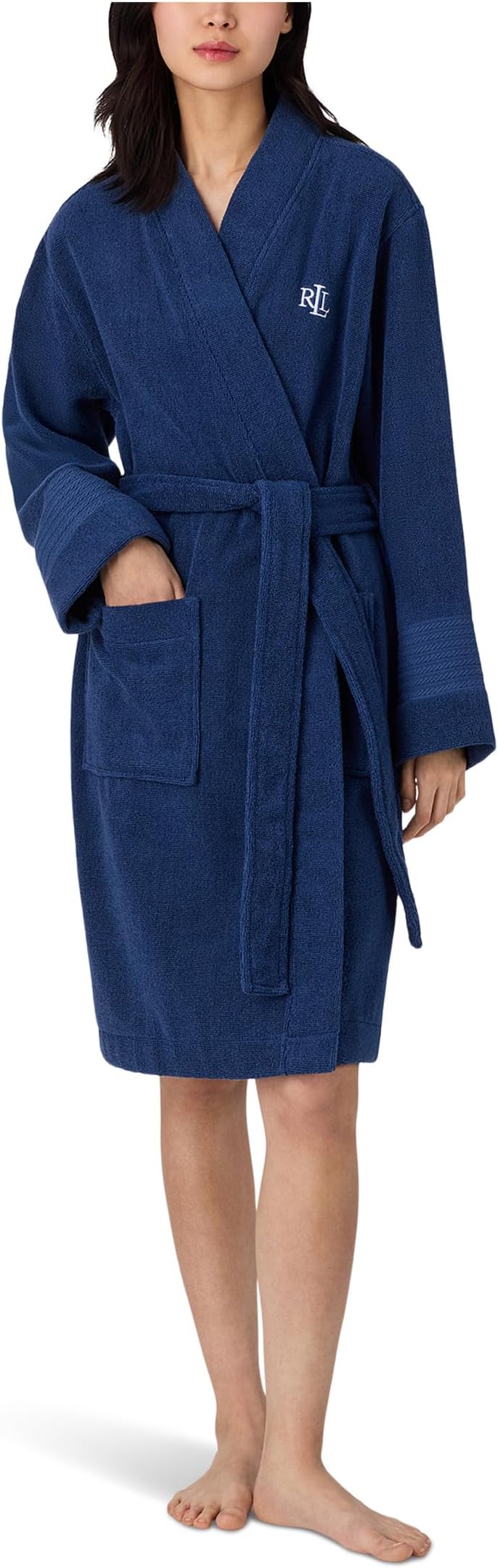 Женский халат Greenwich с длинным рукавом Lauren Ralph Lauren, Navy
Женский халат Greenwich с длинным рукавом Lauren Ralph Lauren, Navy