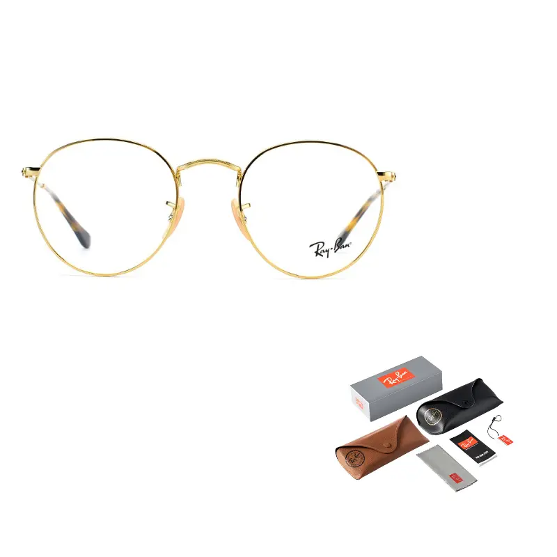 RayBan Очки с круглой оправой, Gold
RayBan Очки с круглой оправой, Gold