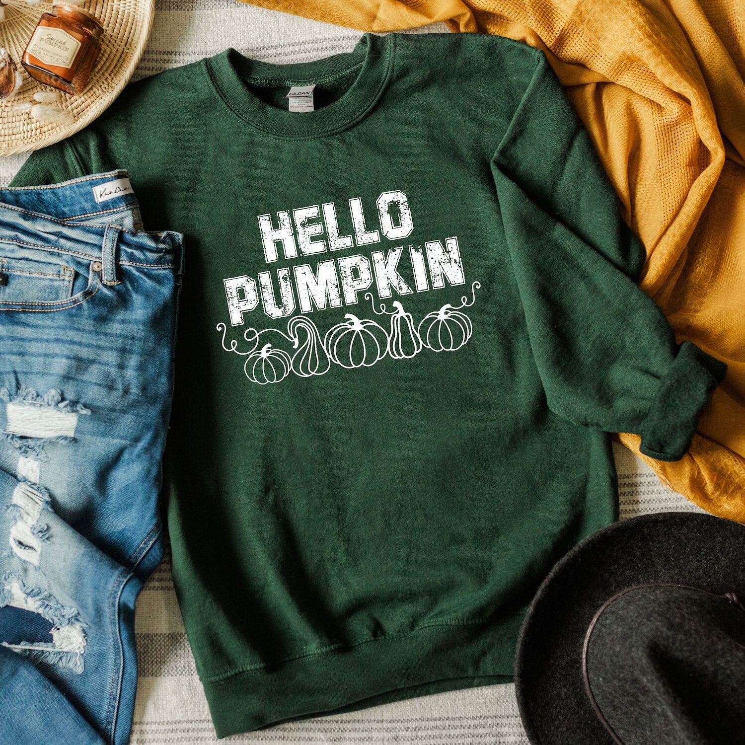 Толстовка Hello Pumpkin с потертостями Simply Sage Market
Толстовка Hello Pumpkin с потертостями Simply Sage Market