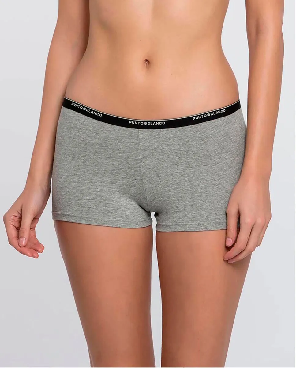 Хлопковые кюлоты с резинкой Punto Blanco, серый
Хлопковые кюлоты с резинкой Punto Blanco, серый