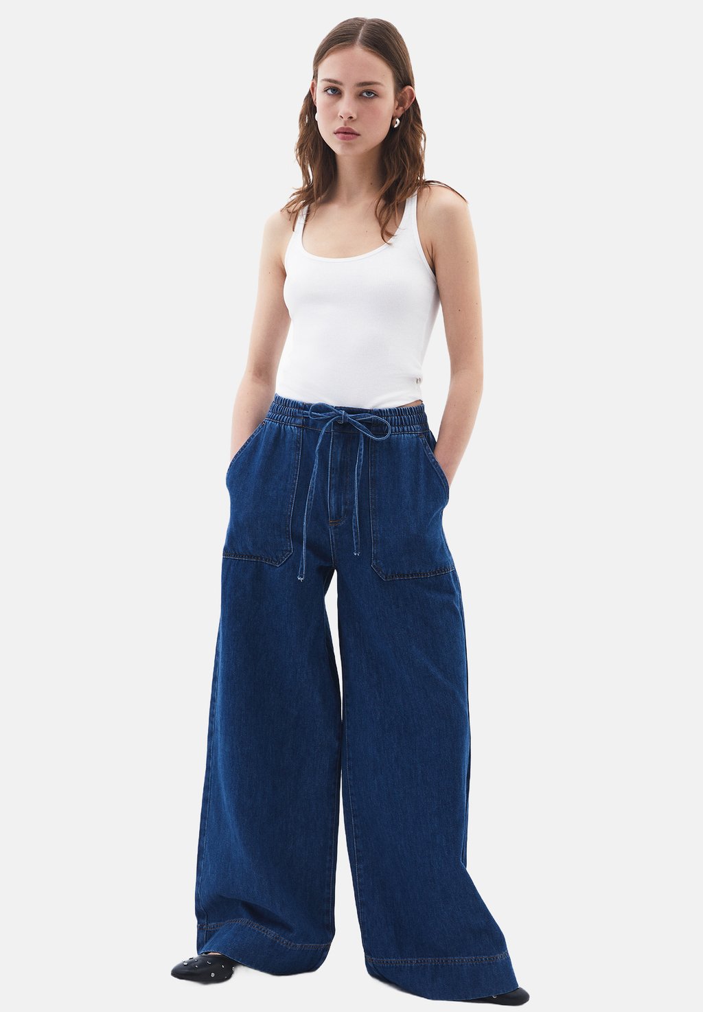 Расклешенные джинсы AUSGESTELLTEM OXXO, синий
Расклешенные джинсы AUSGESTELLTEM OXXO, синий