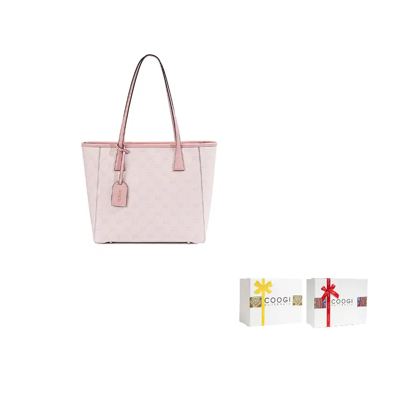 COOGI Синтетическая кожаная сумка-шоппер женская большая разноцветная, Pink
COOGI Синтетическая кожаная сумка-шоппер женская большая разноцветная, Pink