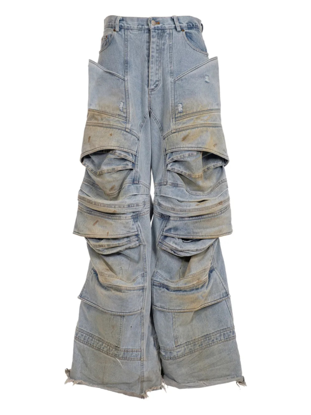 Обработанные джинсы Space Natasha Zinko, синий
Обработанные джинсы Space Natasha Zinko, синий