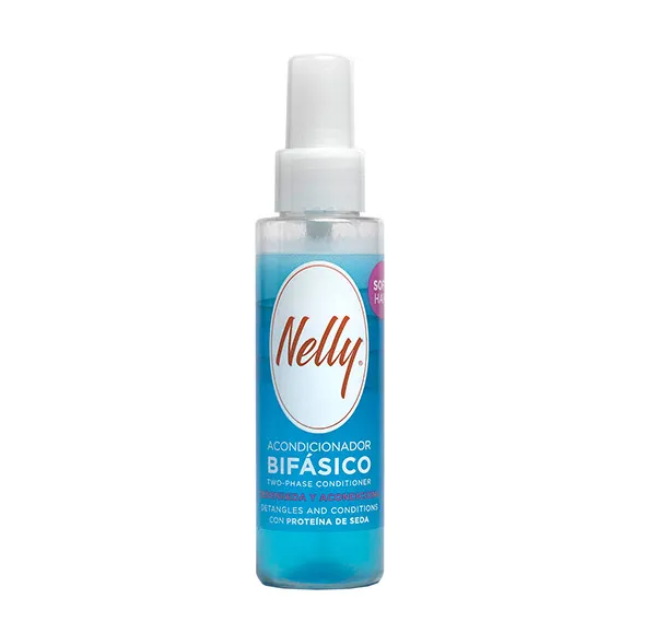 Двухфазный кондиционер дорожного формата Bifásico Viaje Nelly, 100 ml
Двухфазный кондиционер дорожного формата Bifásico Viaje Nelly, 100 ml