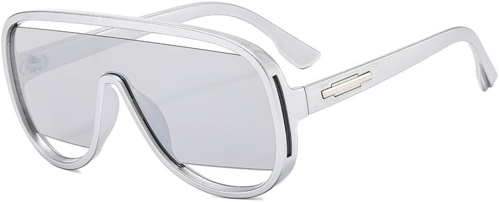 Модные ретро-солнцезащитные очки-комбинезон для женщин и мужчин, большие солнцезащитные очки с градиентным переходом цвета и защитой от УФ-излучения UV400 MTZJH, Sliver Silver
Модные ретро-солнцезащитные очки-комбинезон для женщин и мужчин, большие солнцезащитные очки с градиентным переходом цвета и защитой от УФ-излучения UV400 MTZJH, Sliver Silver