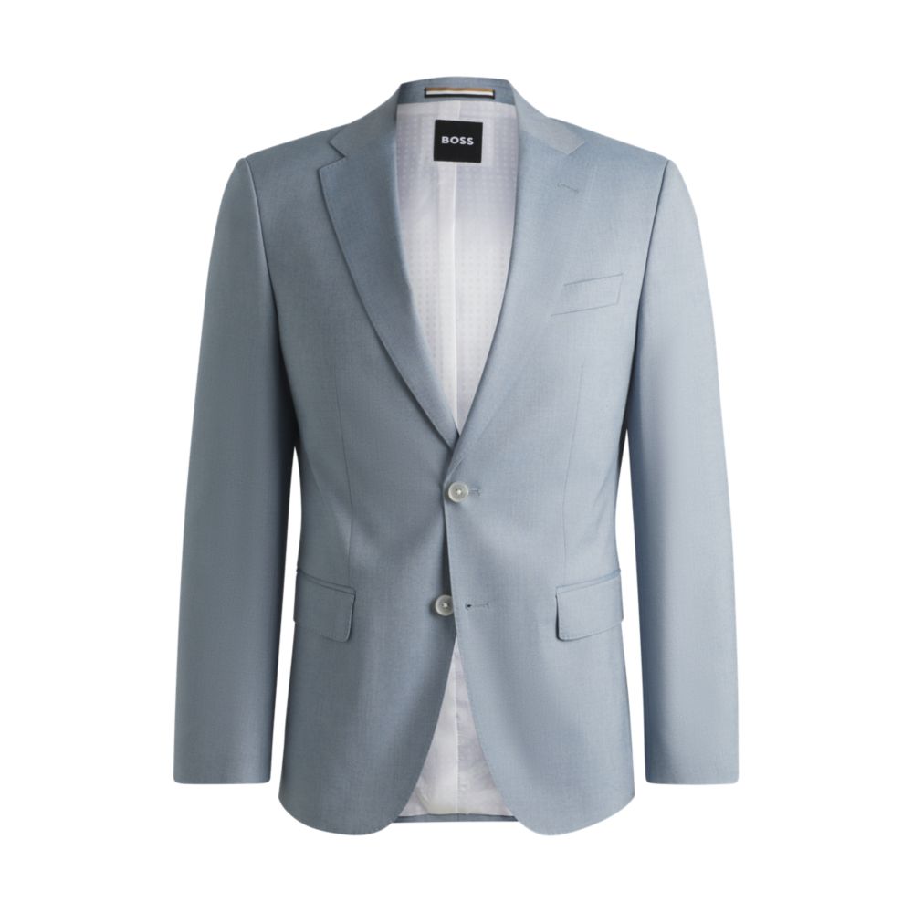 Приталенный блейзер из эластичного шифона BOSS, светло-голубой
Приталенный блейзер из эластичного шифона BOSS, светло-голубой