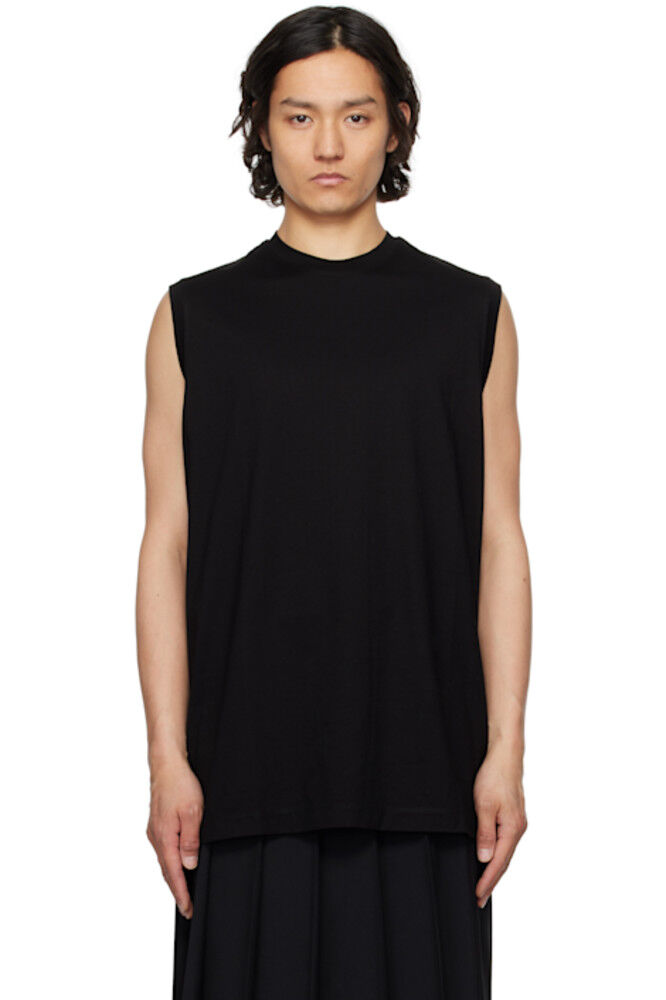 Черная хлопковая футболка без рукавов SZ Jersey Julius
Черная хлопковая футболка без рукавов SZ Jersey Julius