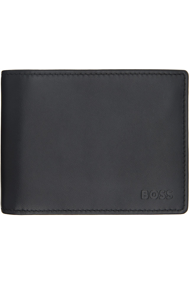 Кошелек для монет с тисненым логотипом Boss, черный
Кошелек для монет с тисненым логотипом Boss, черный