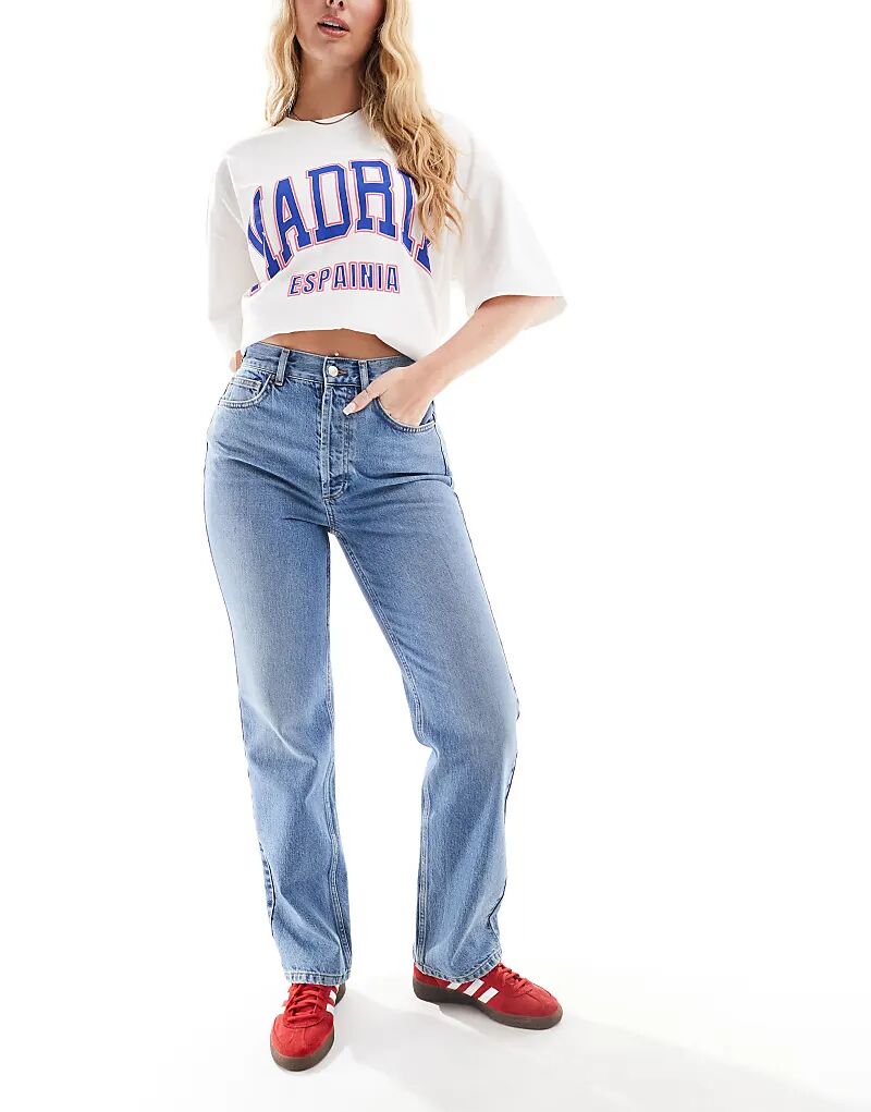 Джинсы Hourglass Ember с низкой посадкой и широкими штанинами, средне-синего цвета Topshop
Джинсы Hourglass Ember с низкой посадкой и широкими штанинами, средне-синего цвета Topshop