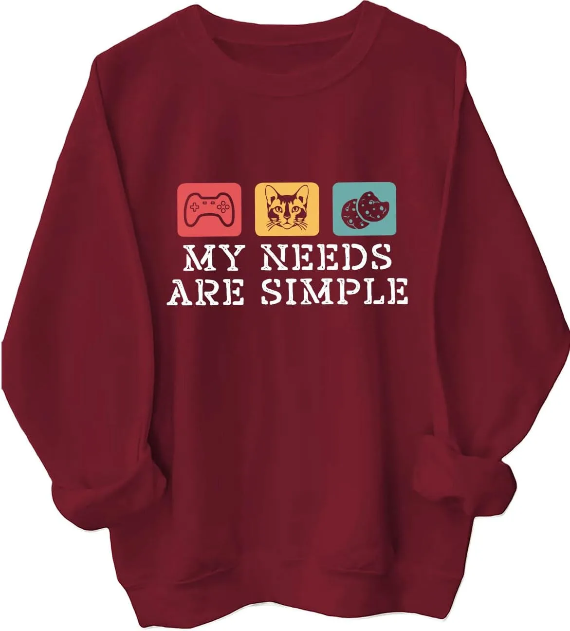 Толстовка My Needs Are Simple Gamer с принтом Funny Cat Gaming and Cookies MQZUO
Толстовка My Needs Are Simple Gamer с принтом Funny Cat Gaming and Cookies MQZUO