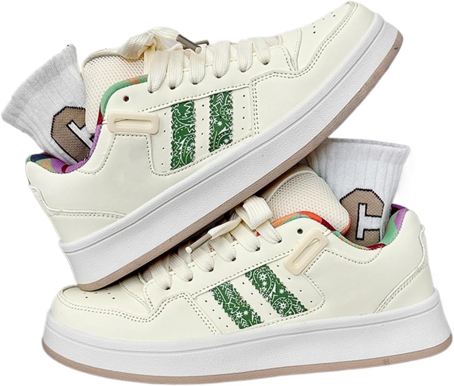 Женские и мужские кроссовки ZQW Y2K с платформой, повседневные, на шнуровке, спортивные, милые, для прогулок, с нескользящей подошвой, низкие, в различных цветах, белый/зеленый
Женские и мужские кроссовки ZQW Y2K с платформой, повседневные, на шнуровке, спортивные, милые, для прогулок, с нескользящей подошвой, низкие, в различных цветах, белый/зеленый