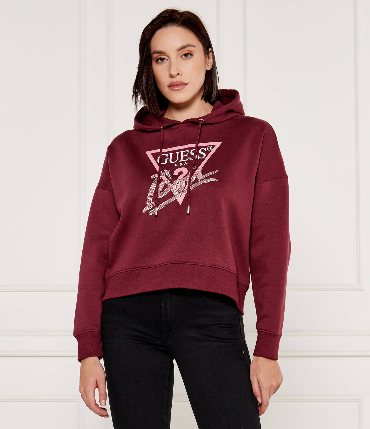 Толстовка GUESS Regular Fit, бордо
Толстовка GUESS Regular Fit, бордо