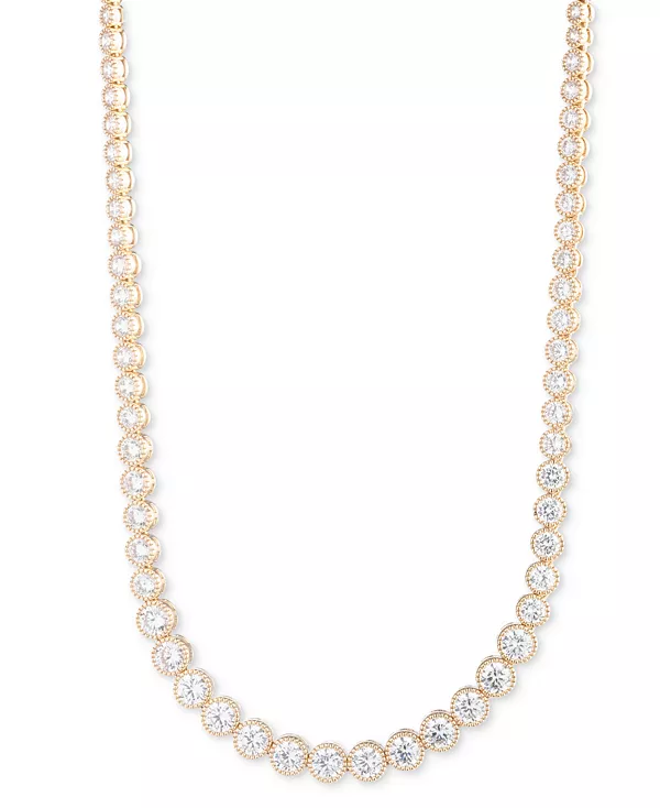 Ожерелье-Теннисный воротник с кубическим цирконием, 17 дюймов + удлинитель 3 дюйма Lauren Ralph Lauren, gold
Ожерелье-Теннисный воротник с кубическим цирконием, 17 дюймов + удлинитель 3 дюйма Lauren Ralph Lauren, gold