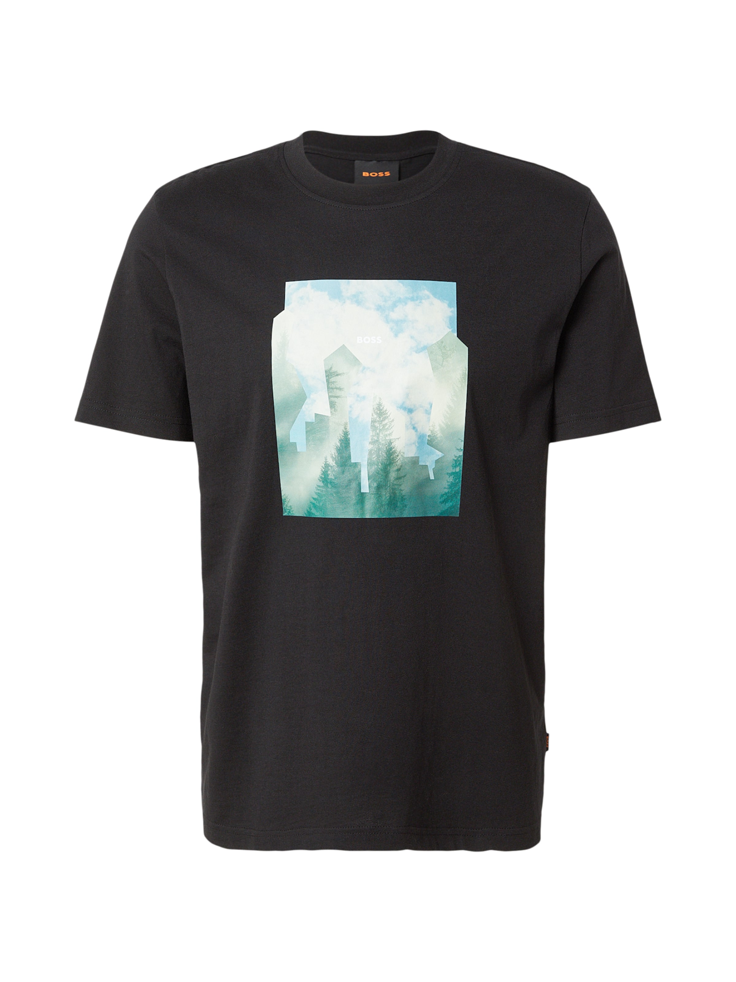 BOSS Футболка 'Te_Cover' в черном цвете
BOSS Футболка 'Te_Cover' в черном цвете