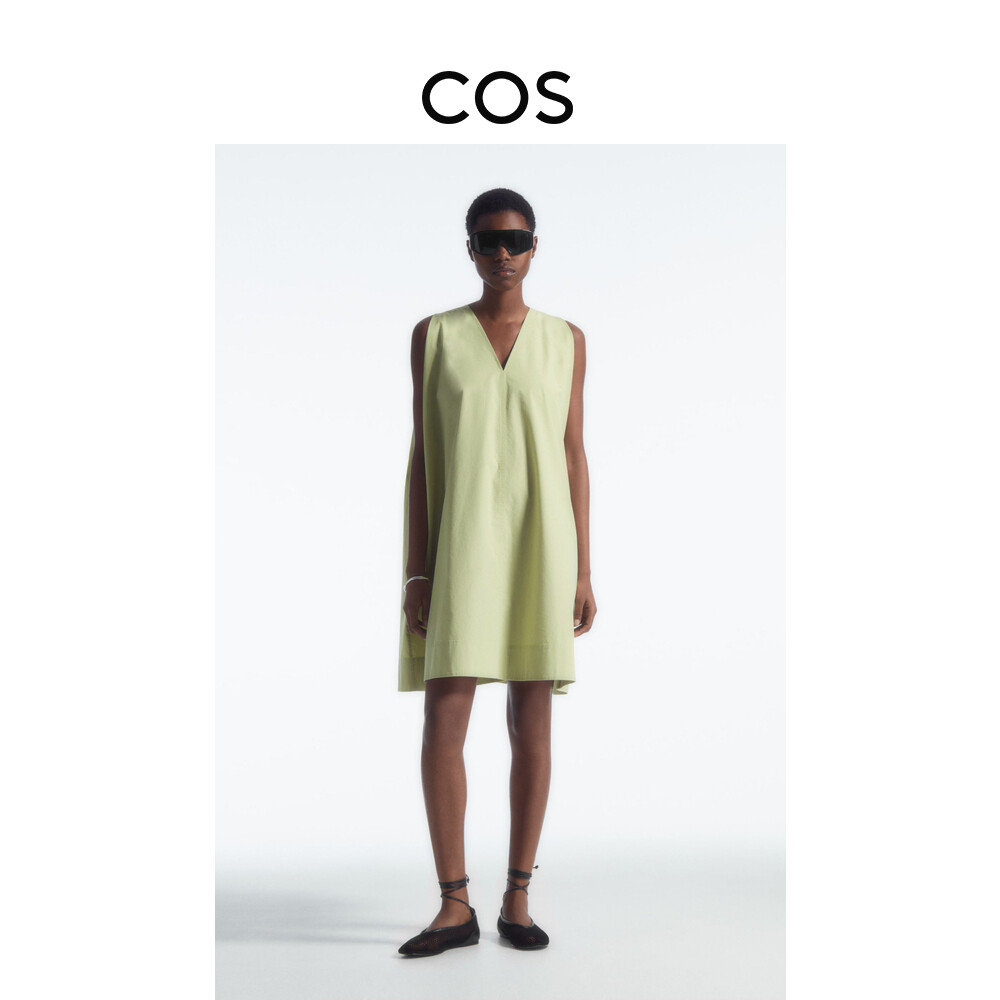 Платье женское Cos летнее, зеленый
Платье женское Cos летнее, зеленый