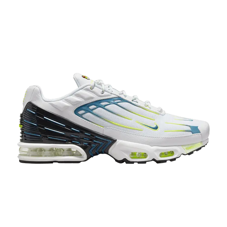 Кроссовки Nike Air Max Plus 3, White Volt Marina
Кроссовки Nike Air Max Plus 3, White Volt Marina