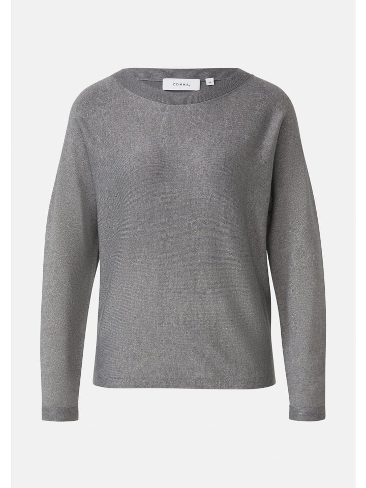 Вязаный свитер в цвете 95W5_сланцево-серый comma
Вязаный свитер в цвете 95W5_сланцево-серый comma