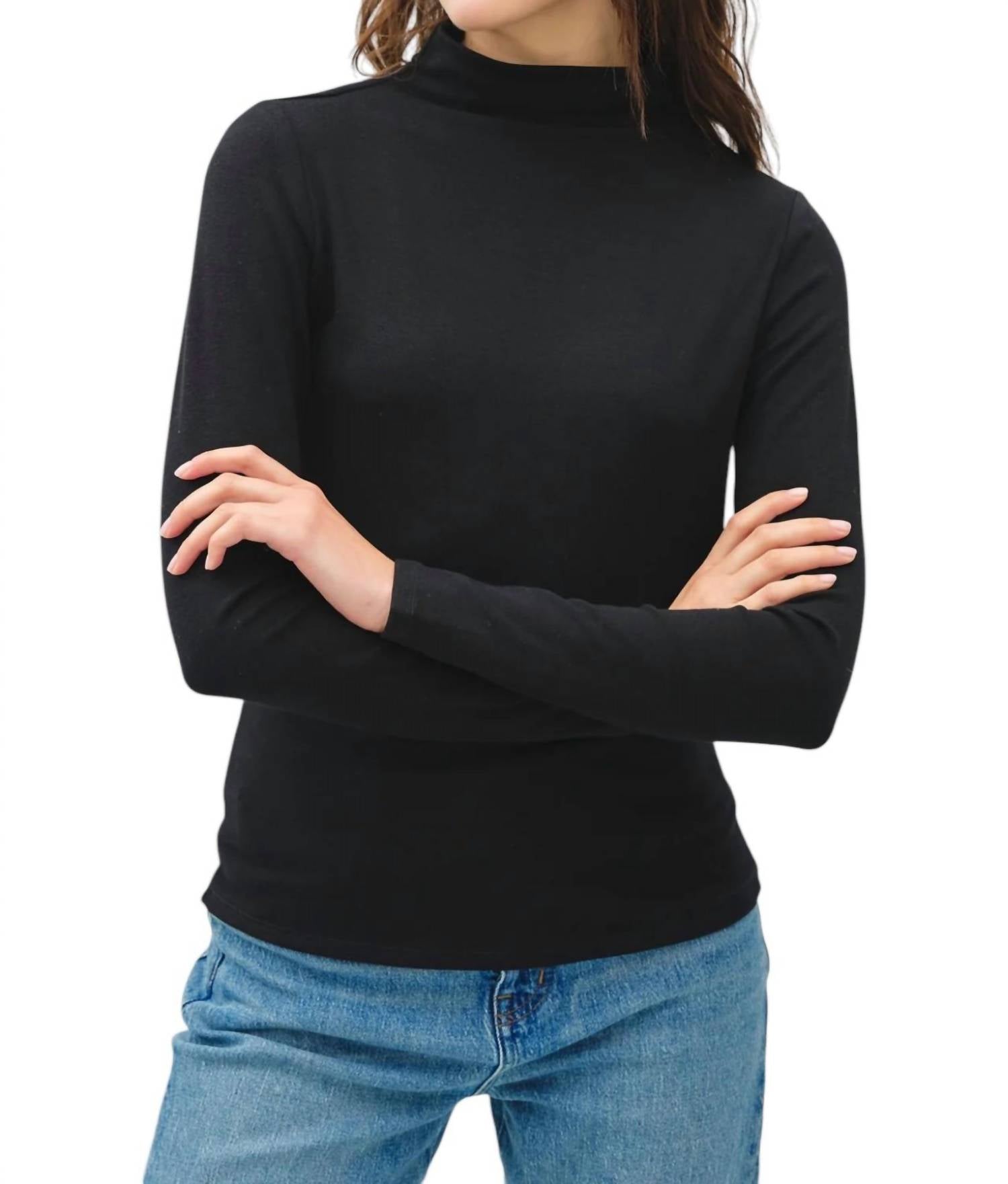 Топ Magic Waterneck черного цвета be cool
Топ Magic Waterneck черного цвета be cool