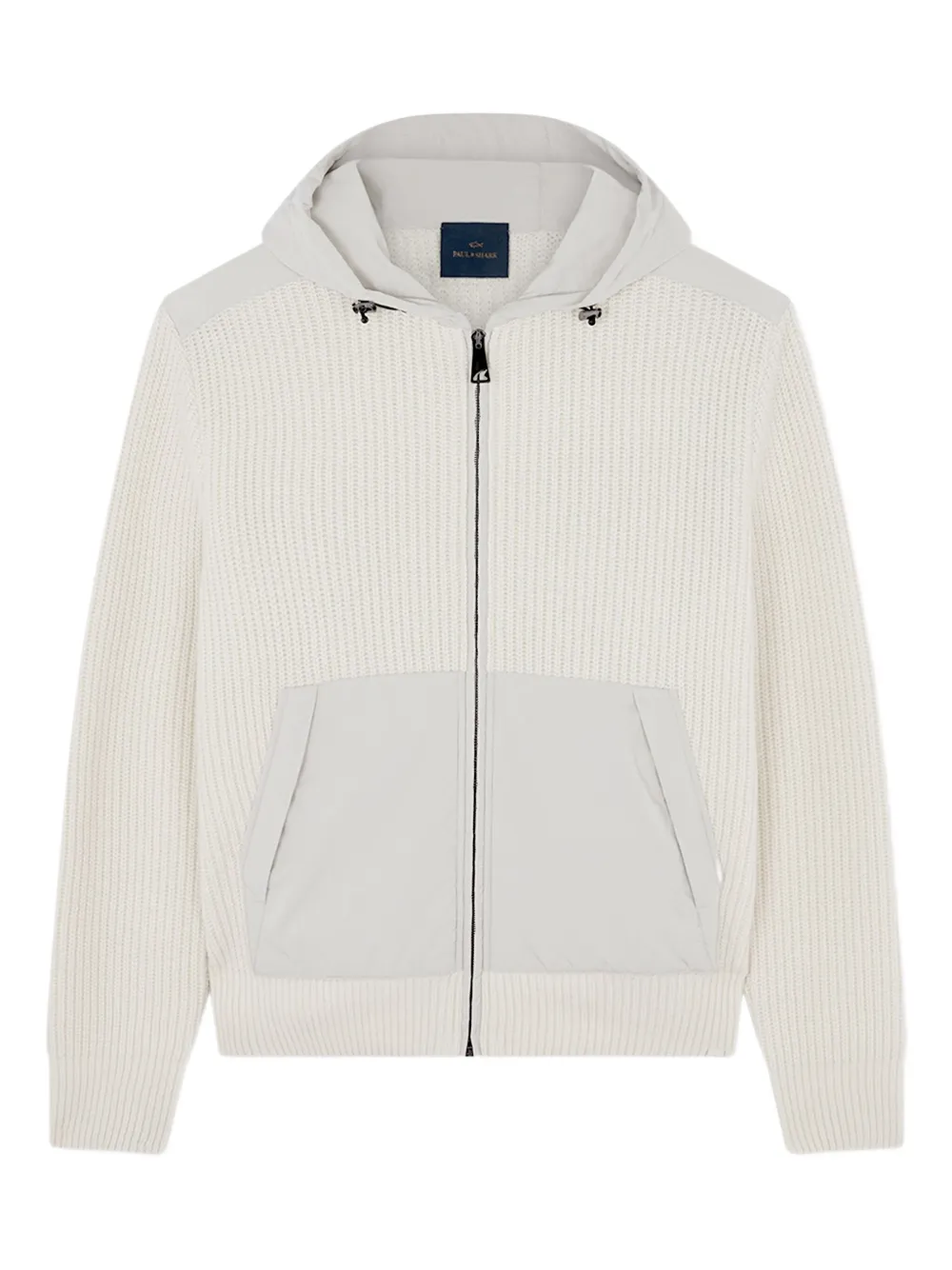 Худи в рубчик Paul & Shark, белый
Худи в рубчик Paul & Shark, белый