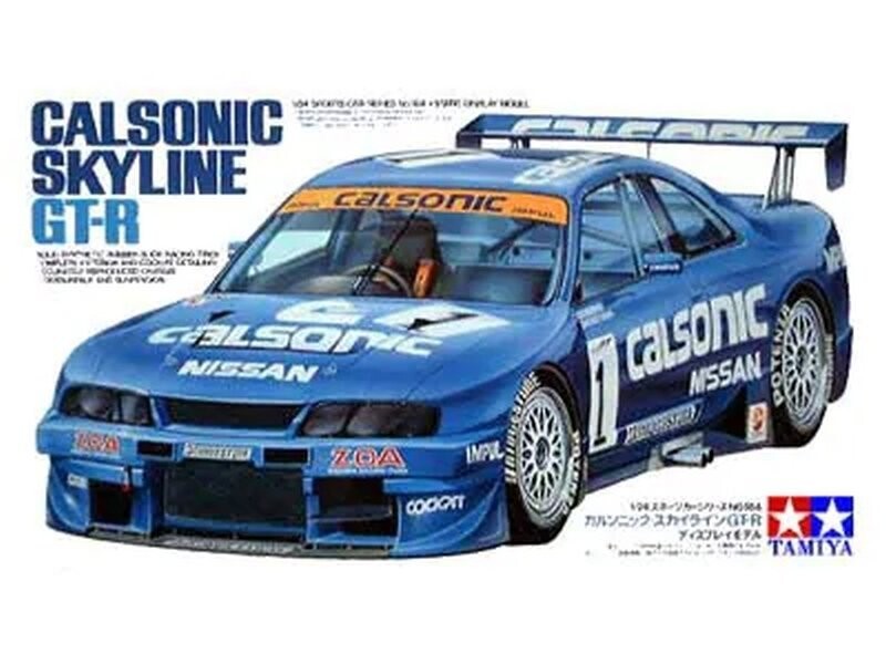 Tamiya 24184 Calsonic Skyline GT-R (R33) 1/24 Inna marka
Tamiya 24184 Calsonic Skyline GT-R (R33) 1/24 Inna marka