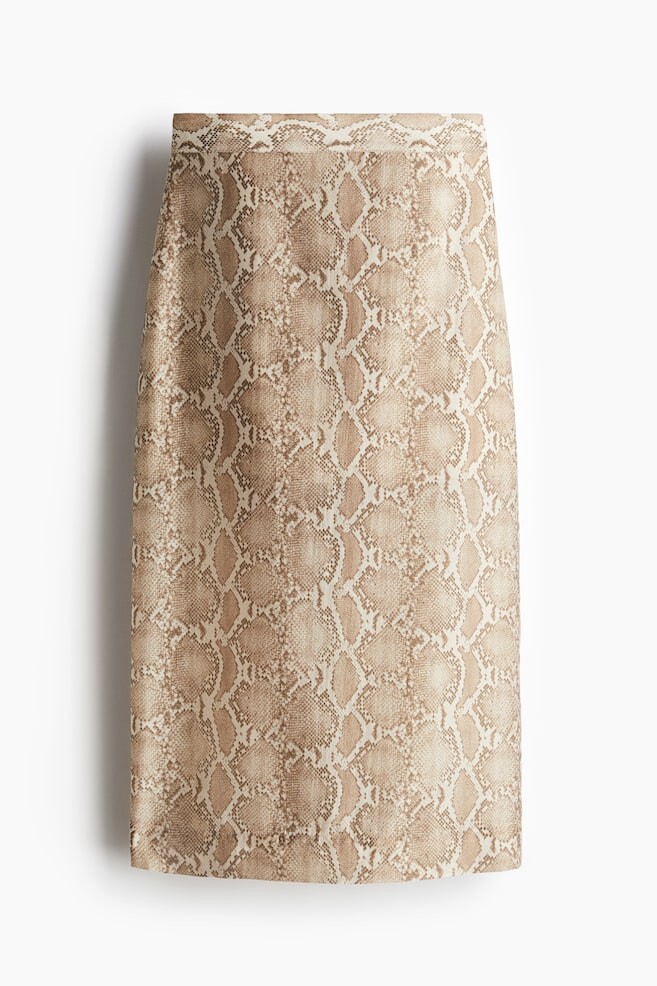 Юбка-Карандаш из смеси лиоцелла H&M, мультиколор
Юбка-Карандаш из смеси лиоцелла H&M, мультиколор