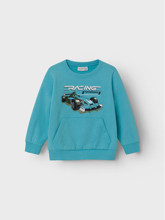 Толстовка обычного кроя Name It, синий 
Толстовка обычного кроя Name It, синий