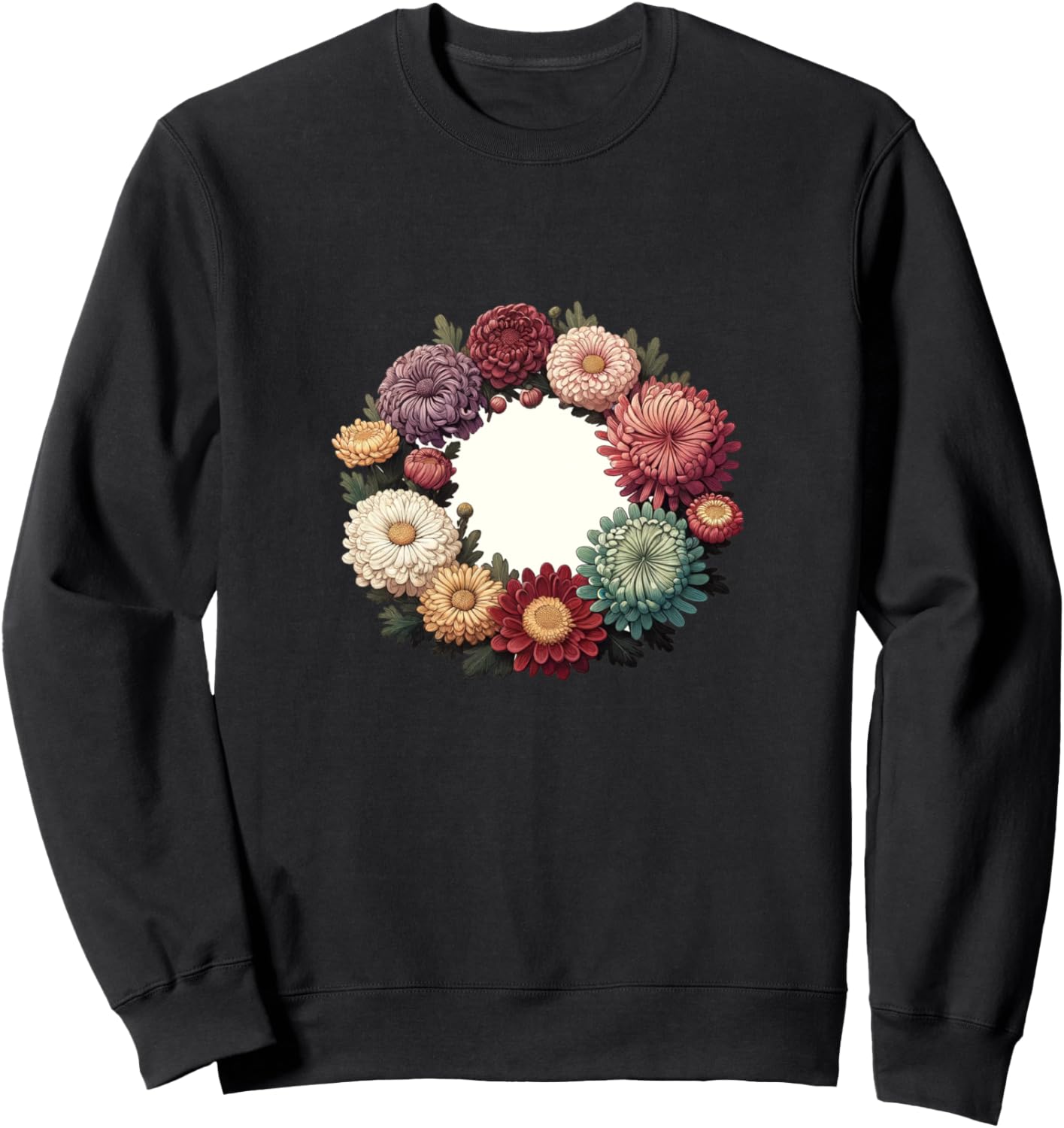 Толстовка с изображением пастельного венка из хризантем в саду Floral Nature Lovers Bubb, черный
Толстовка с изображением пастельного венка из хризантем в саду Floral Nature Lovers Bubb, черный