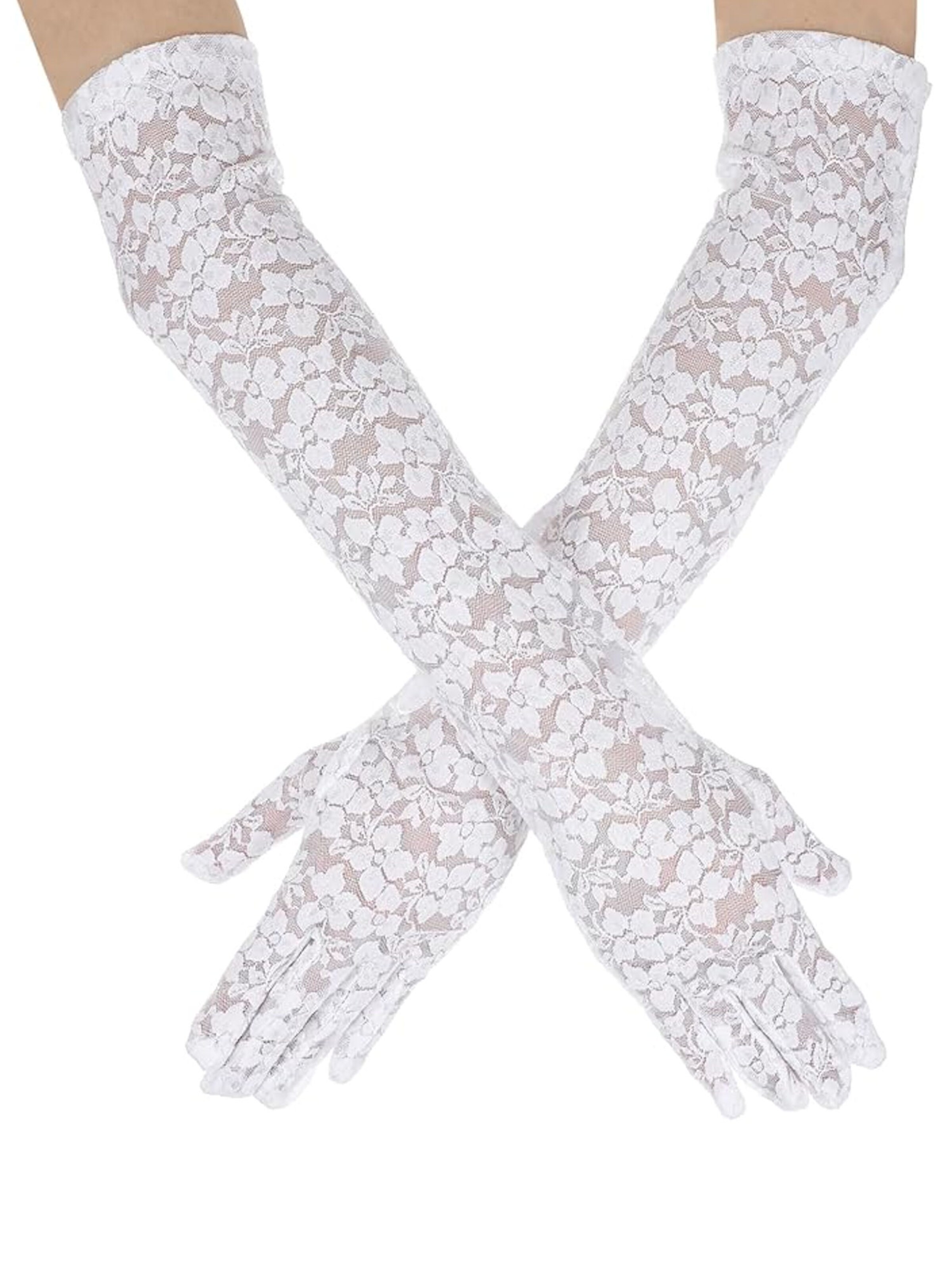 Dirndline Перчатки Full Finger 'Spitzenhandschuhe, lang' в белом цвете
Dirndline Перчатки Full Finger 'Spitzenhandschuhe, lang' в белом цвете