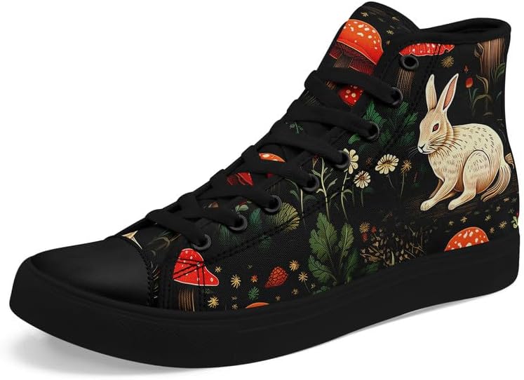 Стильные унисекс кроссовки на высокой подошве из холста с рисунком лесных животных для мужчин, удобная повседневная обувь на шнуровке для женщин Awsole, черный/красный/зеленый/коричневый/бежевый
Стильные унисекс кроссовки на высокой подошве из холста с рисунком лесных животных для мужчин, удобная повседневная обувь на шнуровке для женщин Awsole, черный/красный/зеленый/коричневый/бежевый
