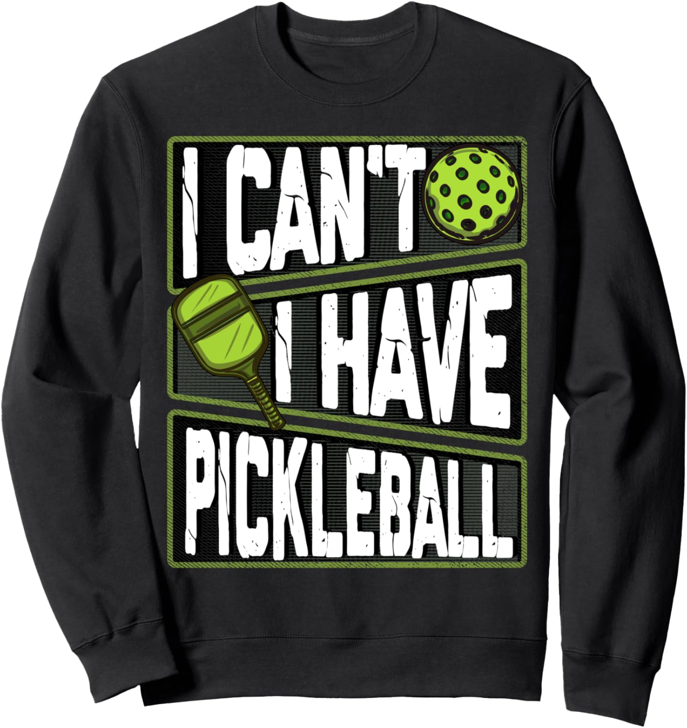 Милая забавная толстовка для болельщика пиклбола «Я не могу играть в пиклбол» Four1Nine Pickleball Official, черный
Милая забавная толстовка для болельщика пиклбола «Я не могу играть в пиклбол» Four1Nine Pickleball Official, черный