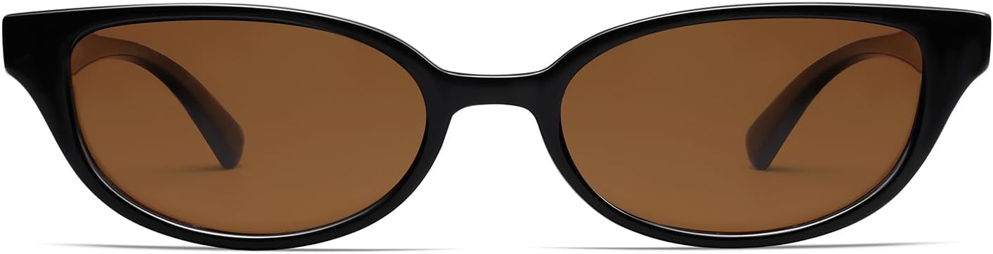 Солнцезащитные очки VANLINKER в стиле ретро, полуовальные, поляризованные, для женщин и мужчин, модные, маленькие, в винтажном стиле 90-х, узкая прямоугольная оправа VL9833, C2-black/Brown
Солнцезащитные очки VANLINKER в стиле ретро, полуовальные, поляризованные, для женщин и мужчин, модные, маленькие, в винтажном стиле 90-х, узкая прямоугольная оправа VL9833, C2-black/Brown