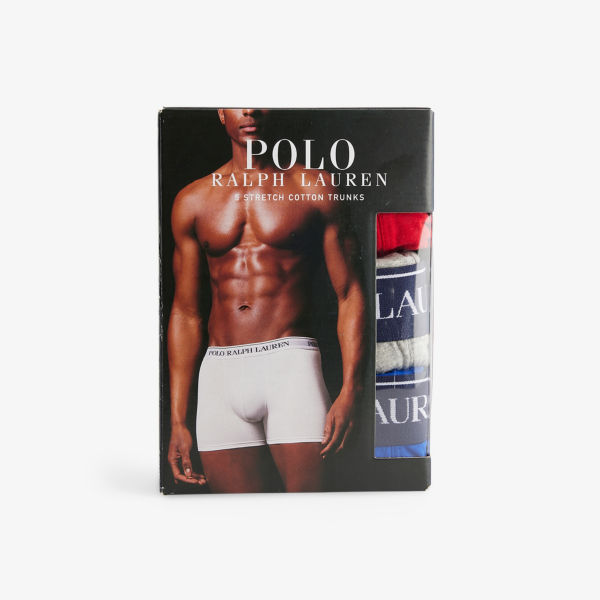 Трусы Polo Ralph Lauren из стрейч-хлопка с фирменной резинкой 5 шт, мультиколор
Трусы Polo Ralph Lauren из стрейч-хлопка с фирменной резинкой 5 шт, мультиколор