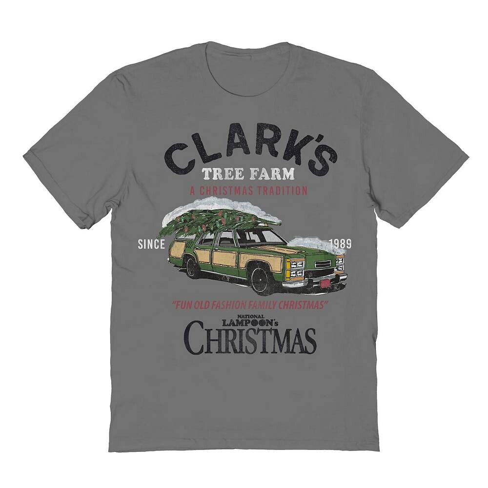Мужская футболка с рисунком Tree Farm National Lampoon's Christmas Vacation Licensed Character, цвет Charcoal
Мужская футболка с рисунком Tree Farm National Lampoon's Christmas Vacation Licensed Character, цвет Charcoal