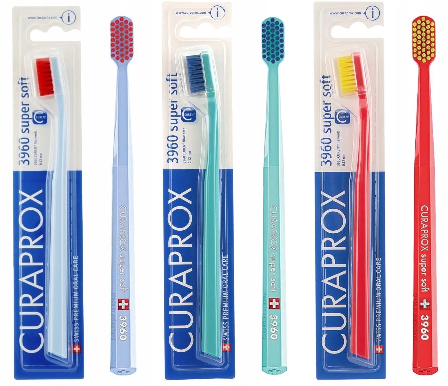 3x ручная зубная щетка CURAPROX CS 3960 Super Soft Ultra Soft
3x ручная зубная щетка CURAPROX CS 3960 Super Soft Ultra Soft